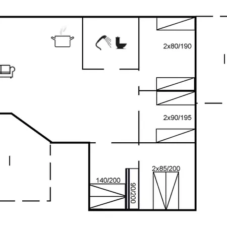 Σπίτι διακοπών Hansen - 75m From The Sea By Interhome